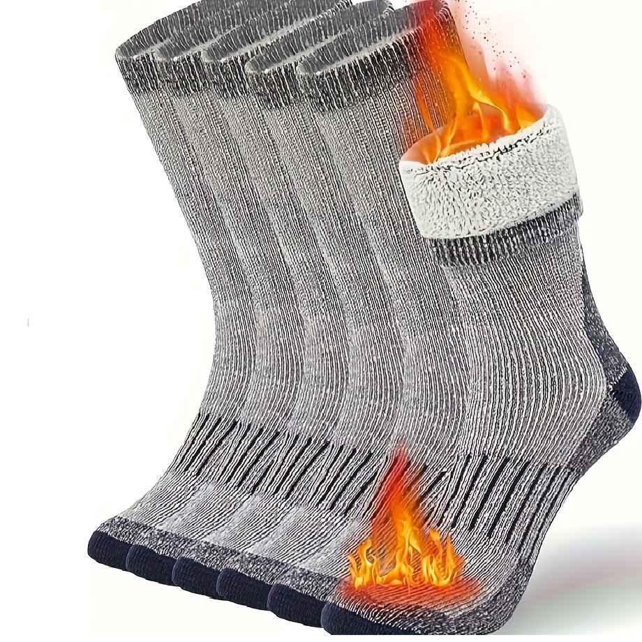 Image of 's And Women's Winter Warm Socks 3 Pairs Long Tube Shoes And Socks