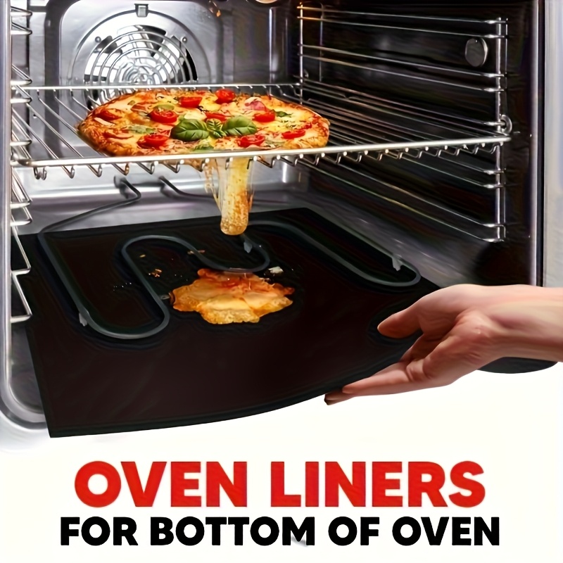 TEMU 3 Oven Mats For Electric Oven Bottoms, Thick Heavy Duty Oven Mats For Oven Bottoms, For Oven Bottoms, For Electric Gas Grills, Free Party Gifts