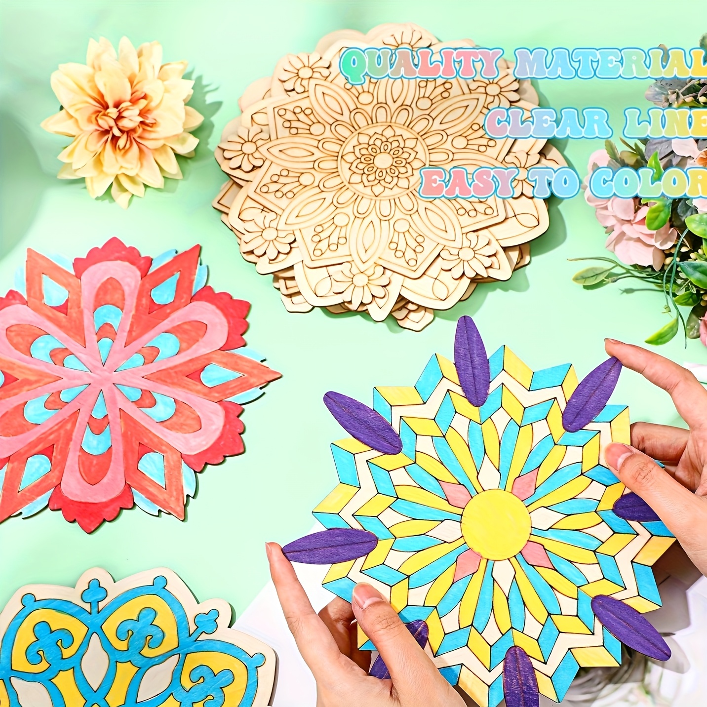 artmix All-in-One Painting & Mandala Art Kit - Perfect for DIY Crafts | Mandala DIY Art KIT | Mandala Art Tool Kit | Mandala Painting DIY Kit for Beginners |Painting Craft Kits
