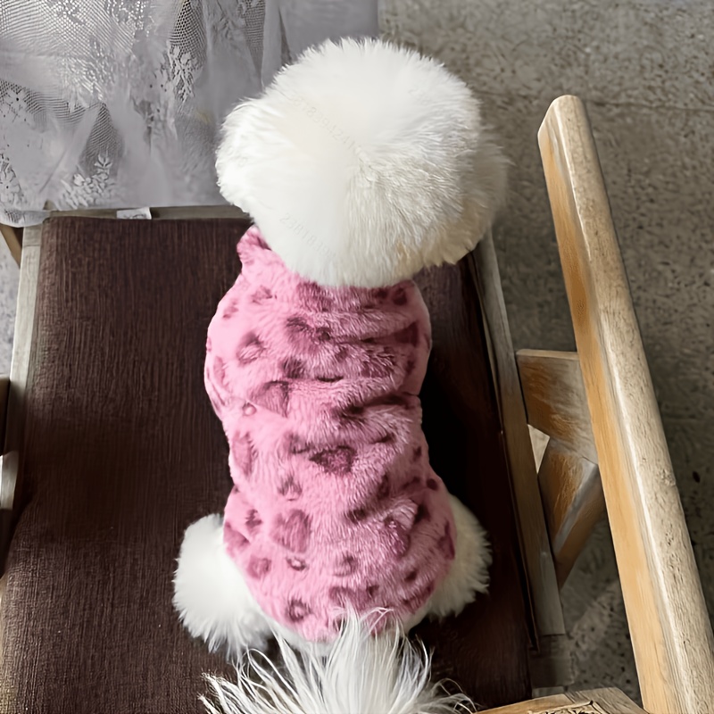 Winter Fleece Dog Outfit for Small Breeds