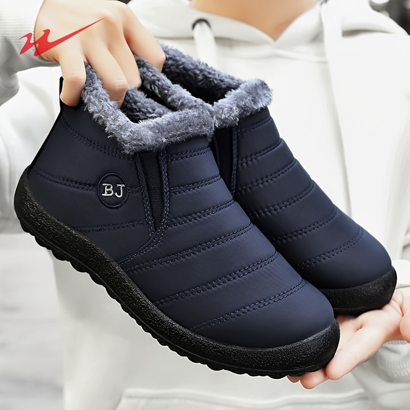 Shoes Winter New Lovers Snow Boots and Velvet Padded Boots