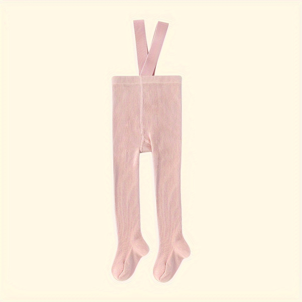 1pc Baby Toddler Leggings Socks Baby Solid Color Pantyhose - Comfy, Cute, And Creative Gift For With Belt Newborn Tights