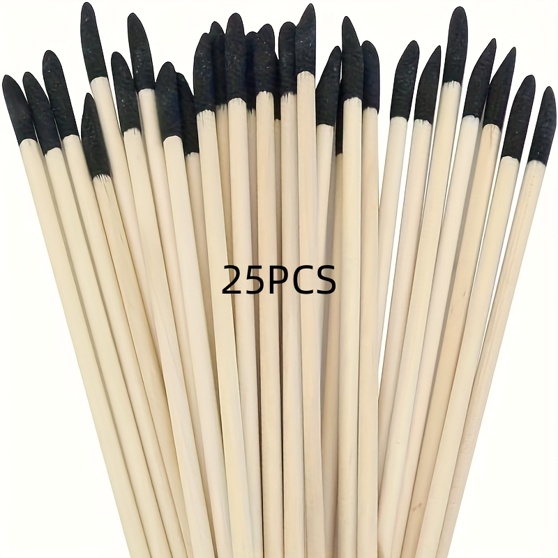 25/50 Sand Sticks: 5.4 X 0.3 Inches, Suitable For Polishing Plastic Models, Wooden Crafts, Nail Repairs, Ideal For And Versatile Use