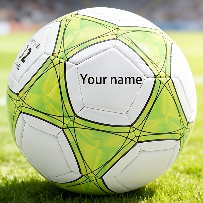Custom Engraved Size 5 Football- Personalized Name And Logo, Suitable For Home Decoration, Birthday, Anniversary, Christmas, Wedding, Valentine's Day Gift, Best For Christmas