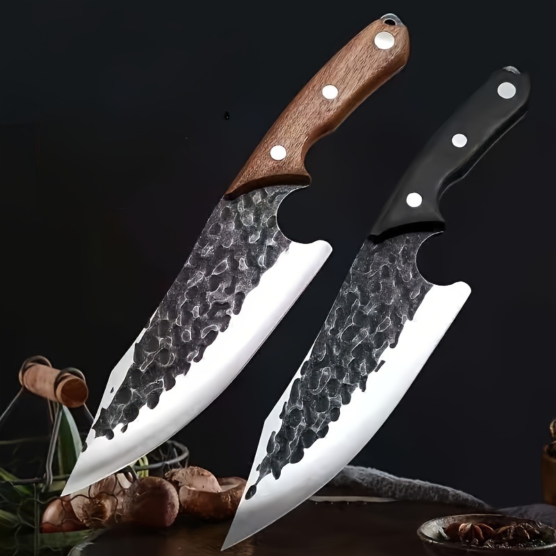 

Forged Knives Sharp Boning Knife High Carbon Steel Butcher Knives With Sheath, Camping, Bbq, Chef Knife For Kitchen, Fishing Filet