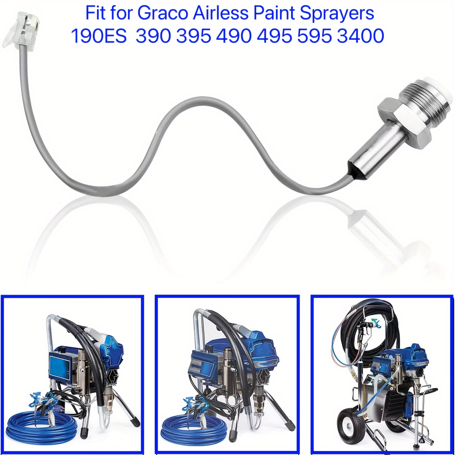 set airless paint sprayer pressure compatible Temu United Kingdom