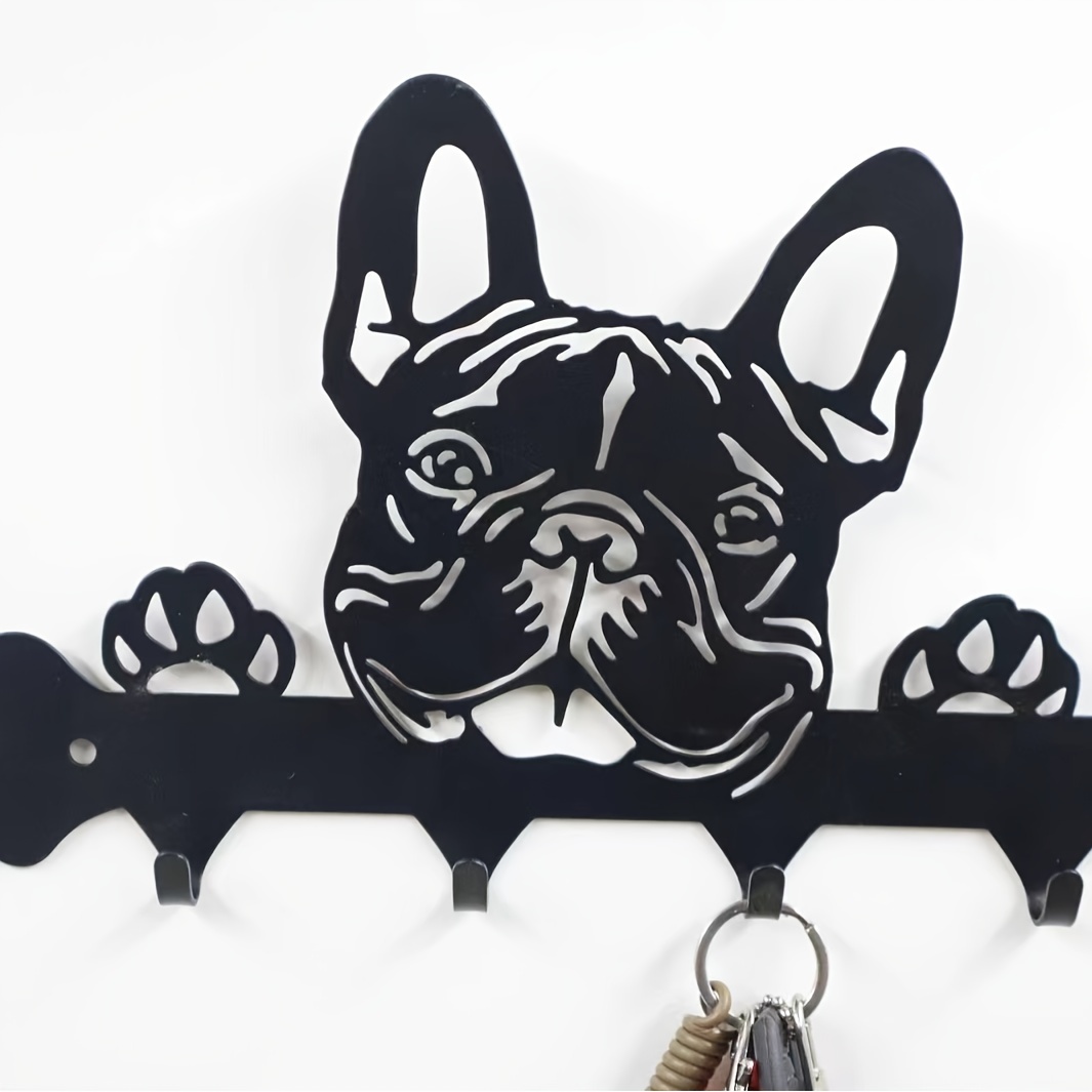 

Wrought Iron Key Dog Hook Storage Rack Towel Hook Row Hook