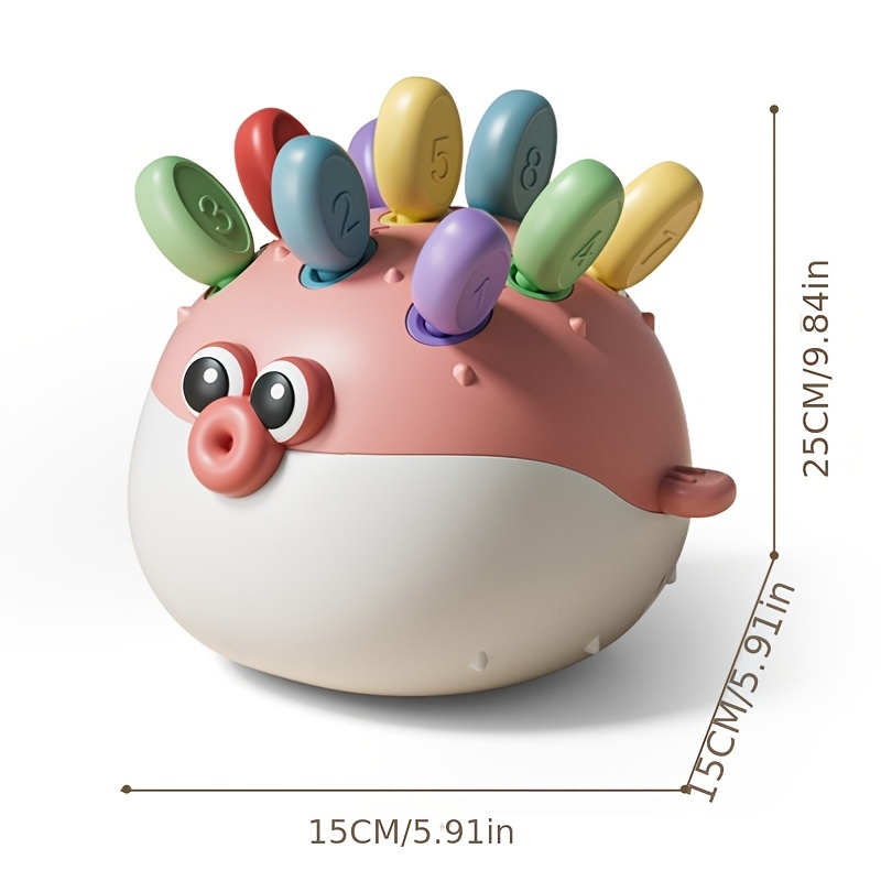 Cute Pufferfish Toy, Sensory Development Playset
