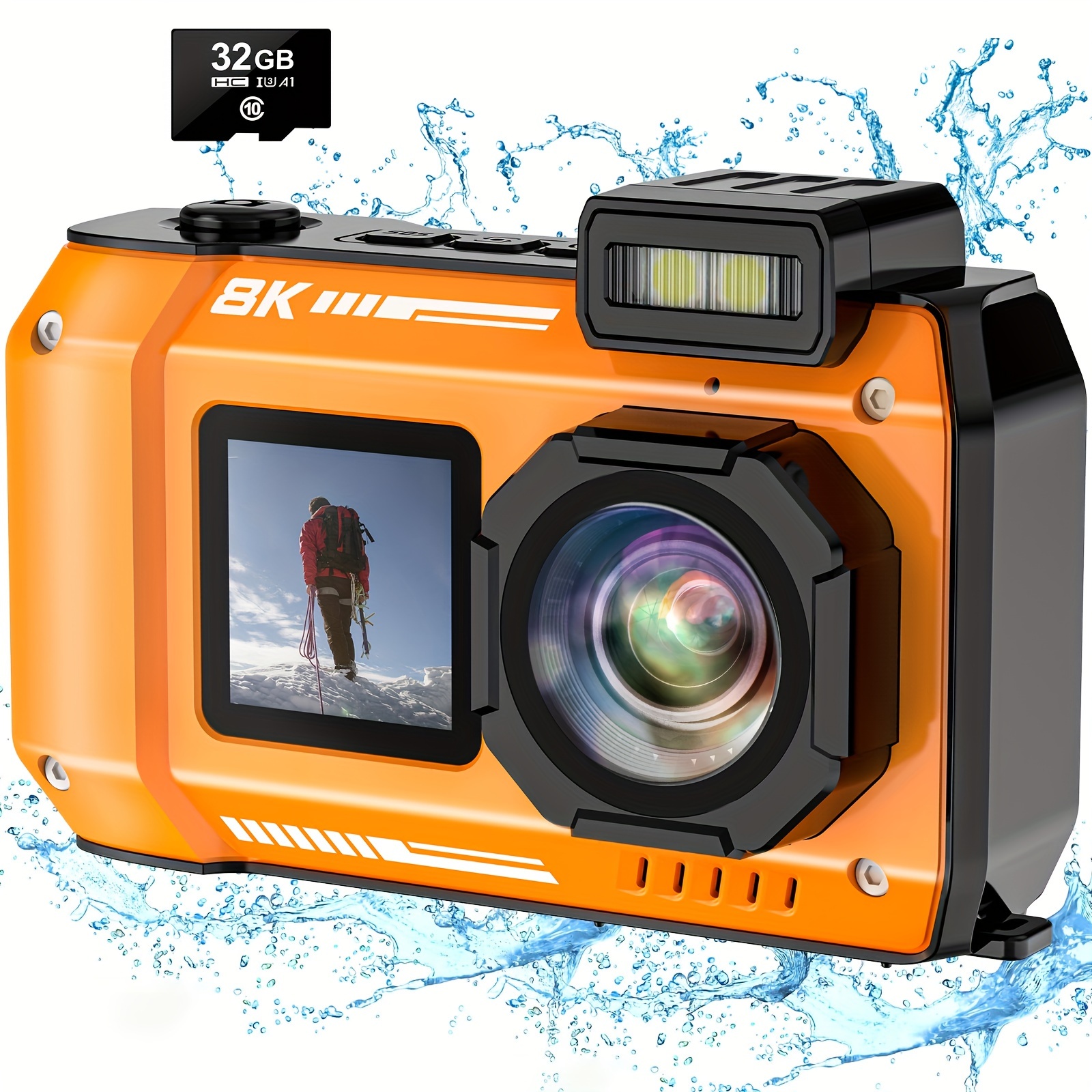 

Ultimate 8k Adventure Camera: Capture Every Moment In Stunning Detail!