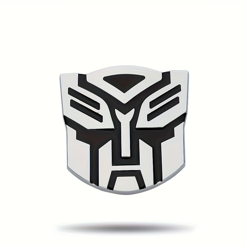 E-shop Autoaufkleber - Transformers Autoaufkleber, Karosseriaufkleber. , Prime Metallaufkleber Dekoration. TF Metall Auto Logo Aufkleber. Elektroroller