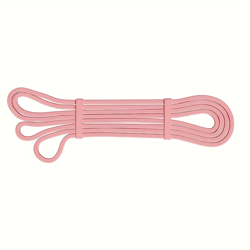 TEMU [resistance Bands] Portable Fitness Resistance Bands - Elastic Strength Training Equipment For Yoga, Gym, Pilates | Stackable Design, Mixed