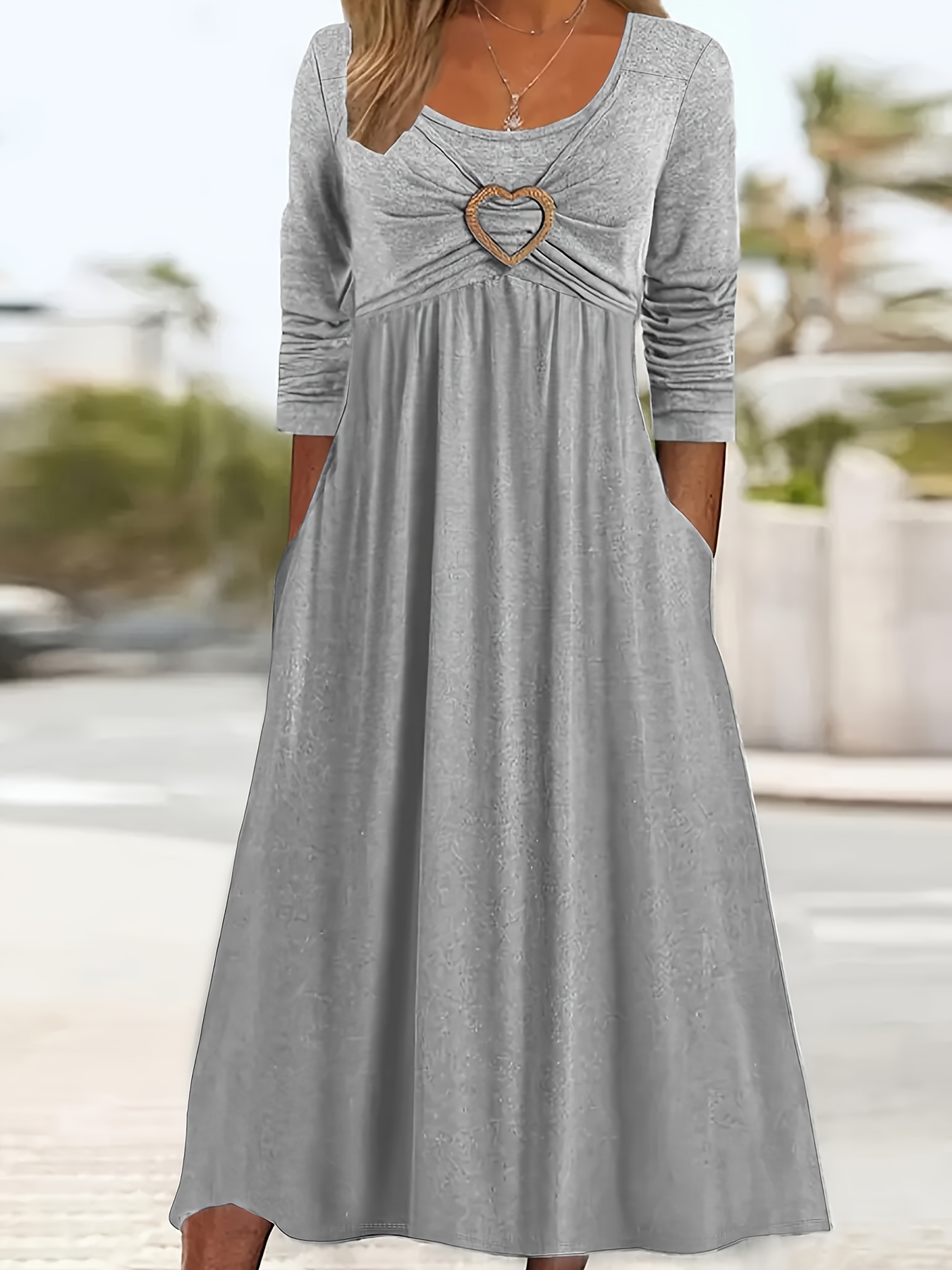 chinese dress ladies SCOMCHIC Women Plus Size Maxi Dress Long Sleeve Square Neck Wedding Guest  Cocktail Belted Elegant Flowy A Line Long Dresses Beige at Amazon Women's  Clothing store main image 1
