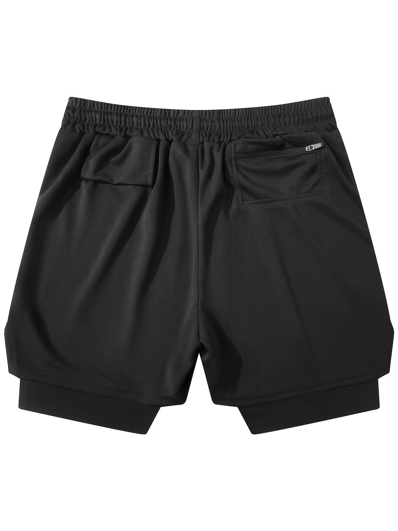 Quick Dry Squat Sports Shorts Men's Casual Pants Running Breathable Fitness Five-point Basketball Pants
