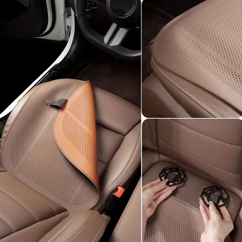   car seat cushions front and rear seat covers breathable and form fitting   seat covers car interior accessories Product details 5