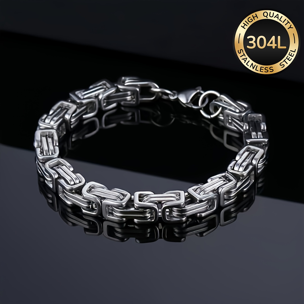 Minimalist High-Quality 304L Stainless Steel Bracelet, Stylish Gift
