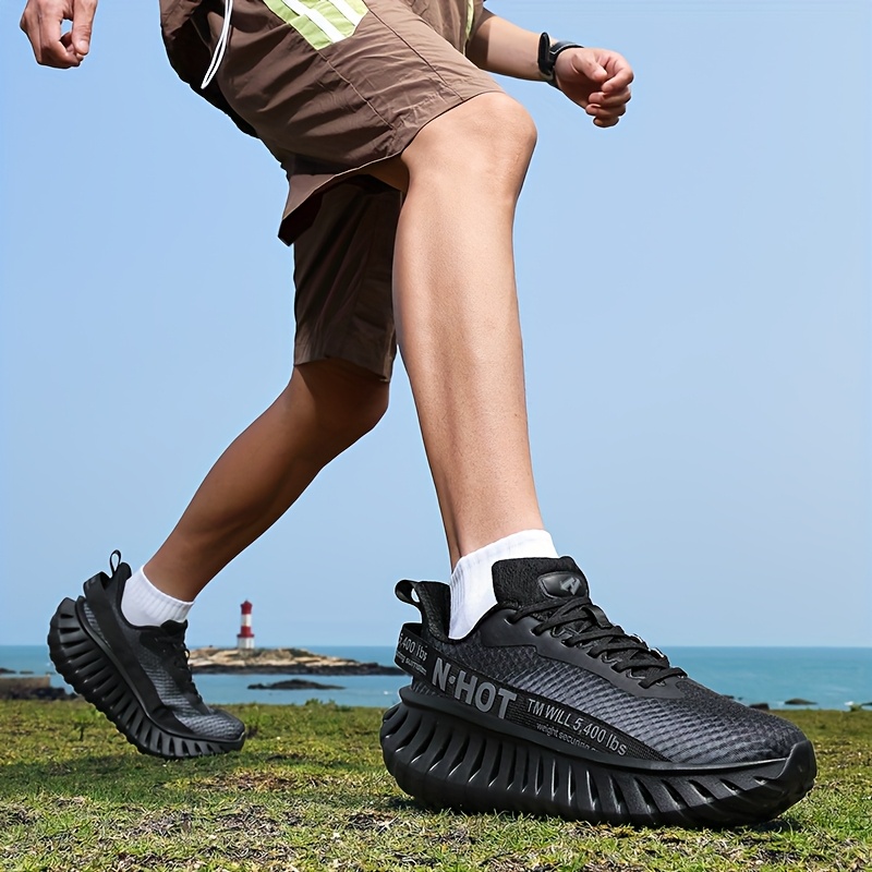 mens fashion sneakers breathable mesh casual shoes Product details 4