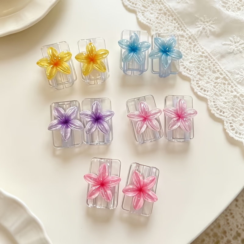 TEMU 10pcs Flower Cable Sleeves, Prevent Data Cable Breakage And Disconnection, Phone Accessories, Cable Protector, No Battery Required, Suitable For