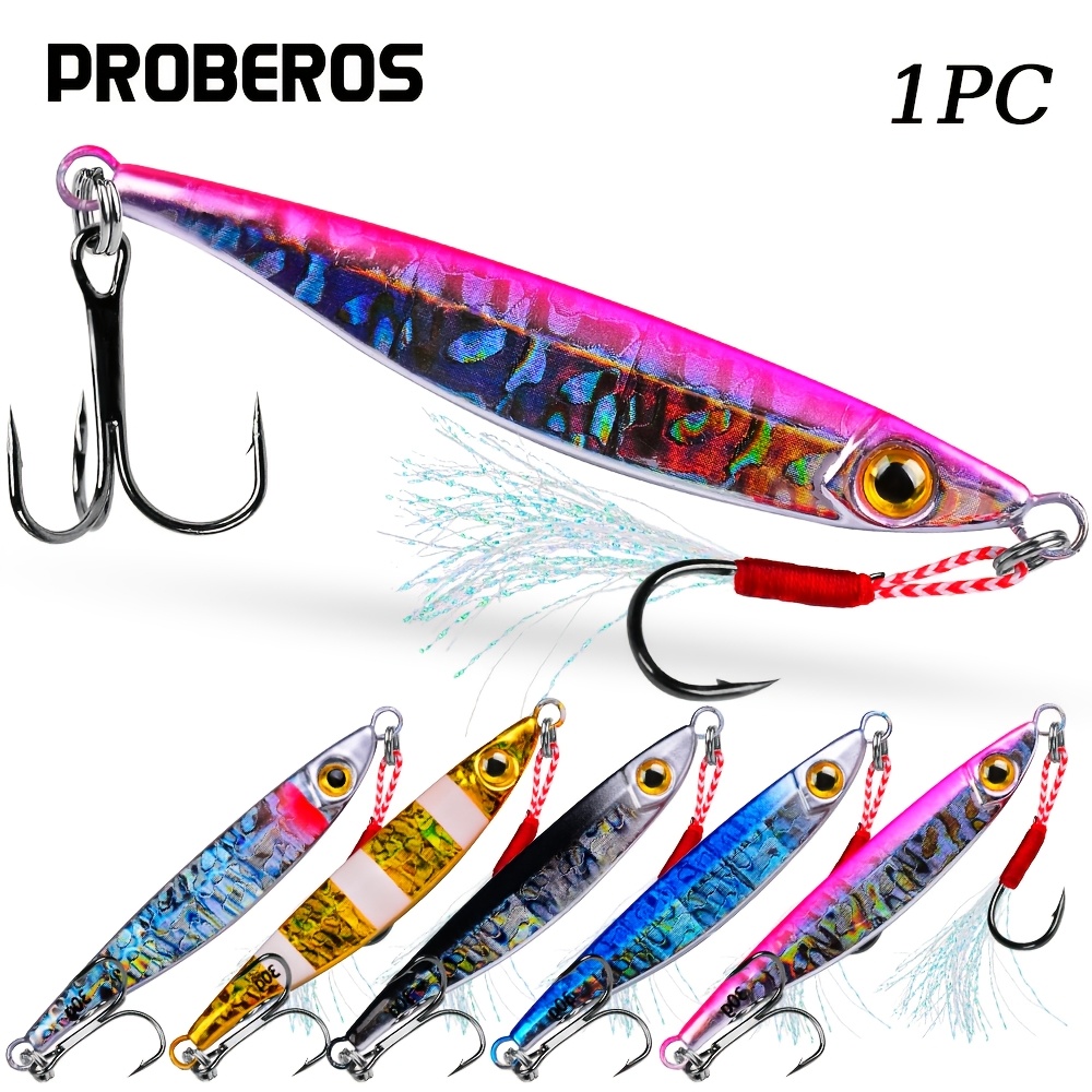 1pc   metal   vib   15 20 30g mixed color wobbler baits for freshwater and saltwater fishing interchangeable use