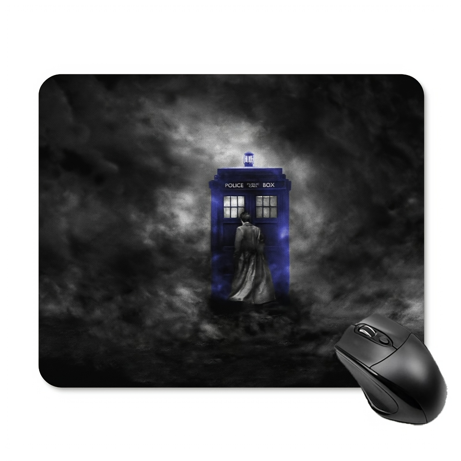 

Who Phone Mouse Pad - , Desk Mat 9.45 X 7.9 - & For Colleagues