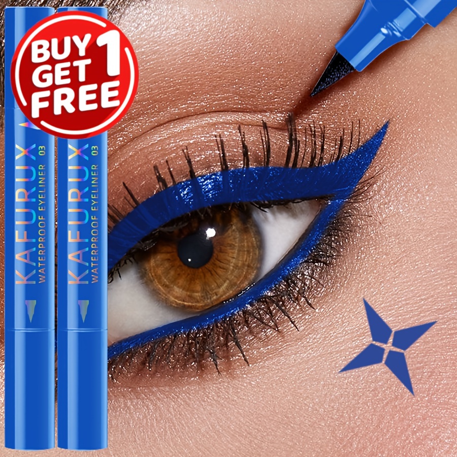 Image of [buy 1 Get 1 Free] Eyeliner, Eyeshadow Pencil, Stamp, Lasting Makeup, Waterproof, Make Contour More Clear, And Highlight The Effect Of Eye Makeup