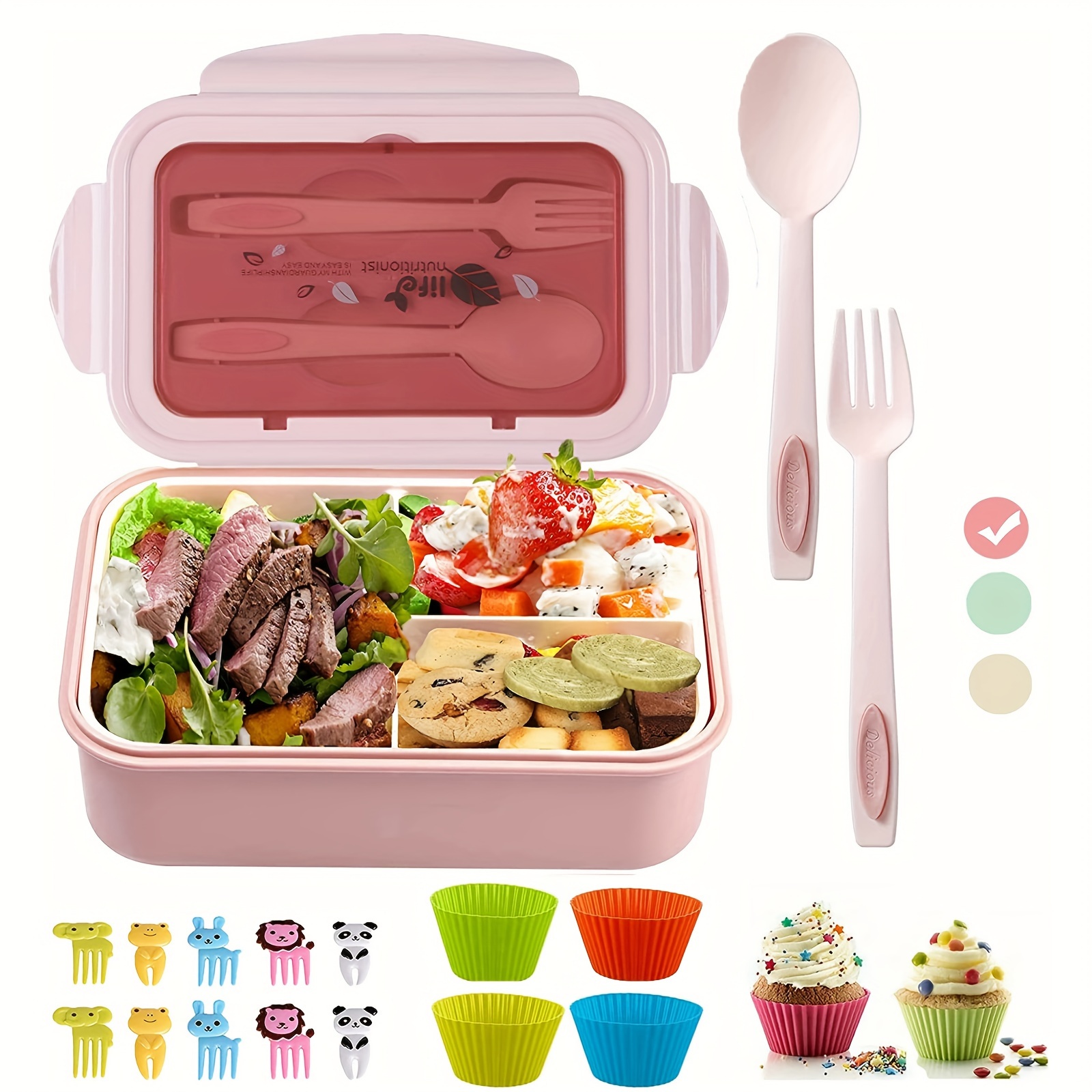 Ramiter Small Rabbit Children's Lunch Box Can Be Heated By