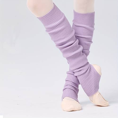 wdw886 long leg warmers adult ballet dance socks yoga winter latin leg warmers extended over the knee socks 65cm long sock covers latin dance warm leg warmers long autumn winter thick warm socks adult womens cold protection ballet