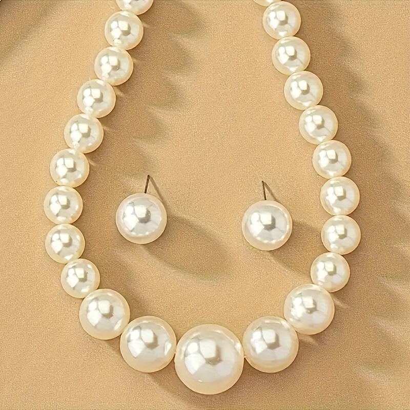 French Style Jewelry Set Necklace & Earrings - Wedding Gift