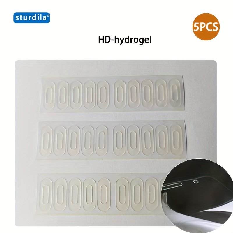5-pack, Suitable For Mobile Phone Charging Port + Type-c Power Port Protective Film, Anti-scratch Matte Tpu Hydrogel Film Protective Film