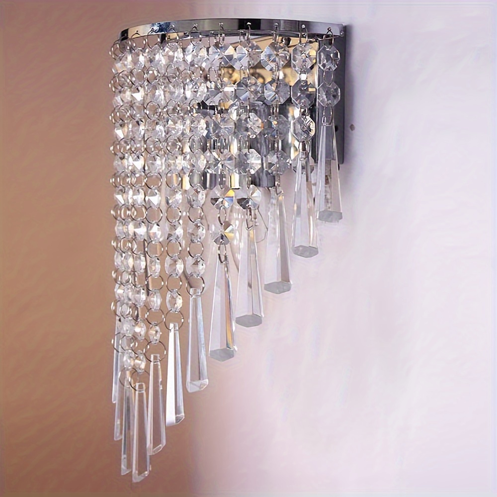 

Light Sconce Led Bedroom Lamp Hallway Lighting Fixture Silver