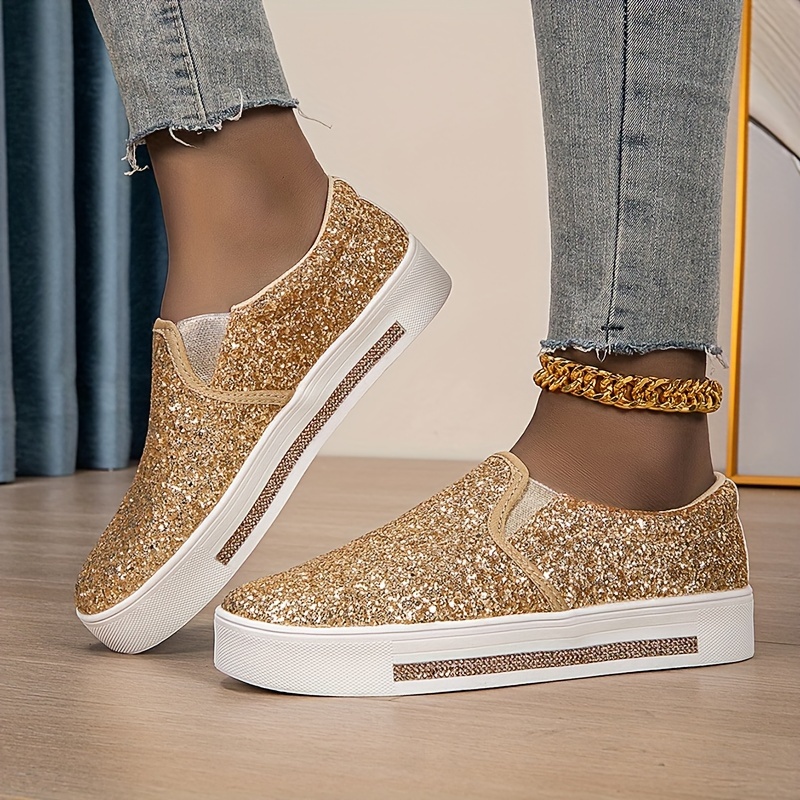 Glitter Sneakers Glitter Sports Shoes Women's Shoes Sneakers