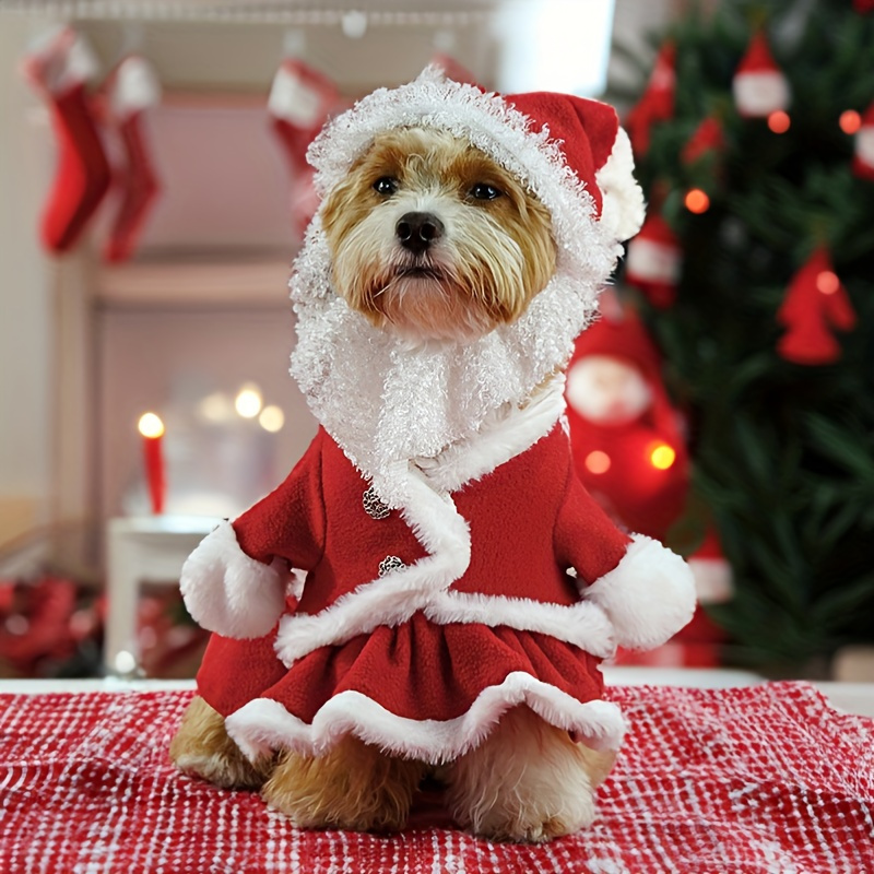 white christmas dresses Christmas Sweater for Dogs – Christmas New Holiday Dress – Dog Moda