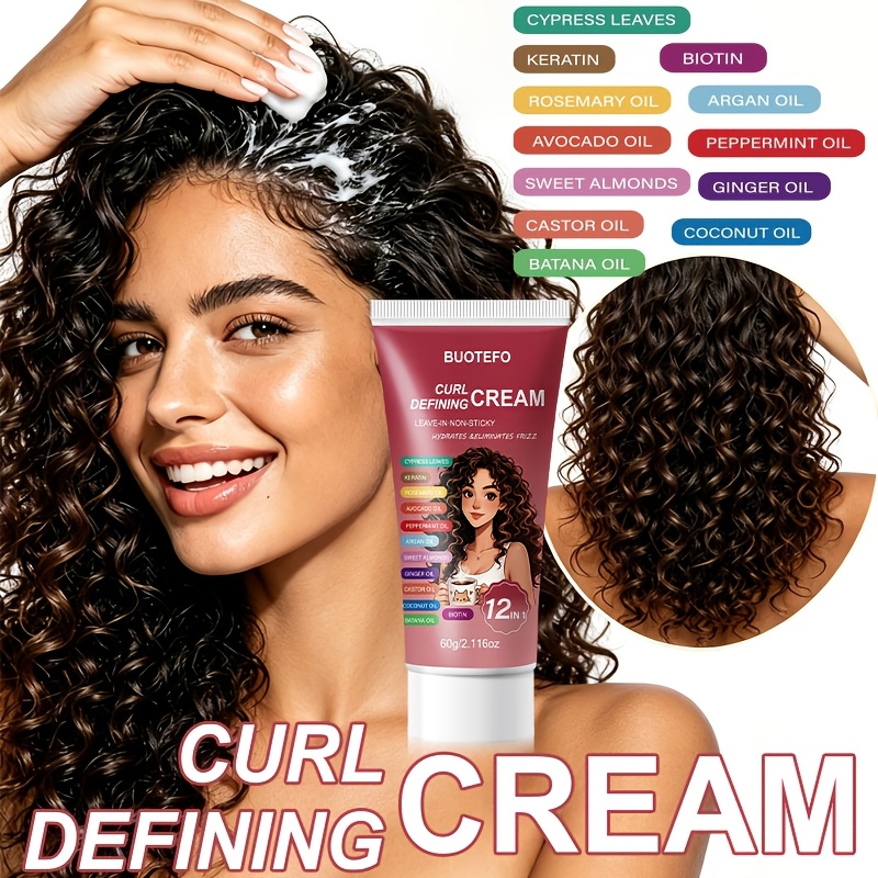 12-In-1 Moroccan Argan Oil Styling Cream, 2pcs Set