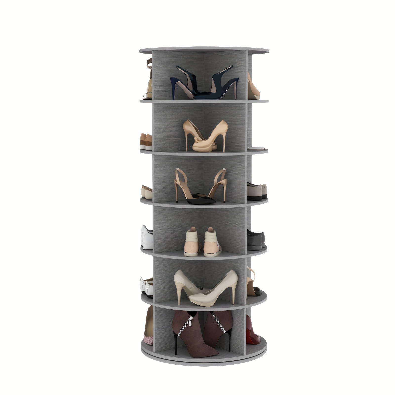rotating shoe rack tier spinning shoe rack tower free Temu