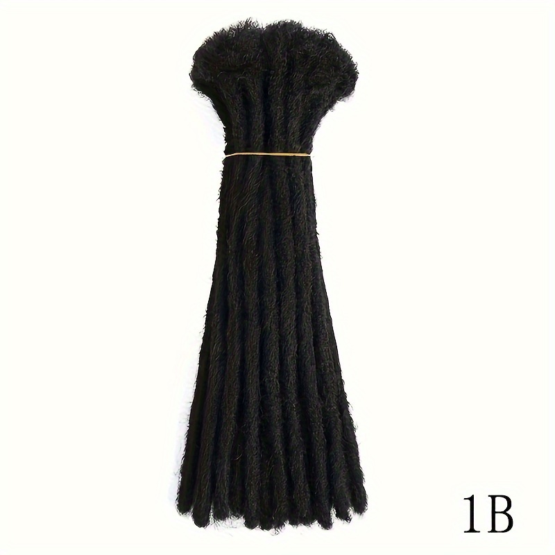 10pcs Dreadlocks Crochet Hair Extensions - Afro Handmade Synthetic Braids, Low-temperature Fiber, Versatile For All , Crochet Braids