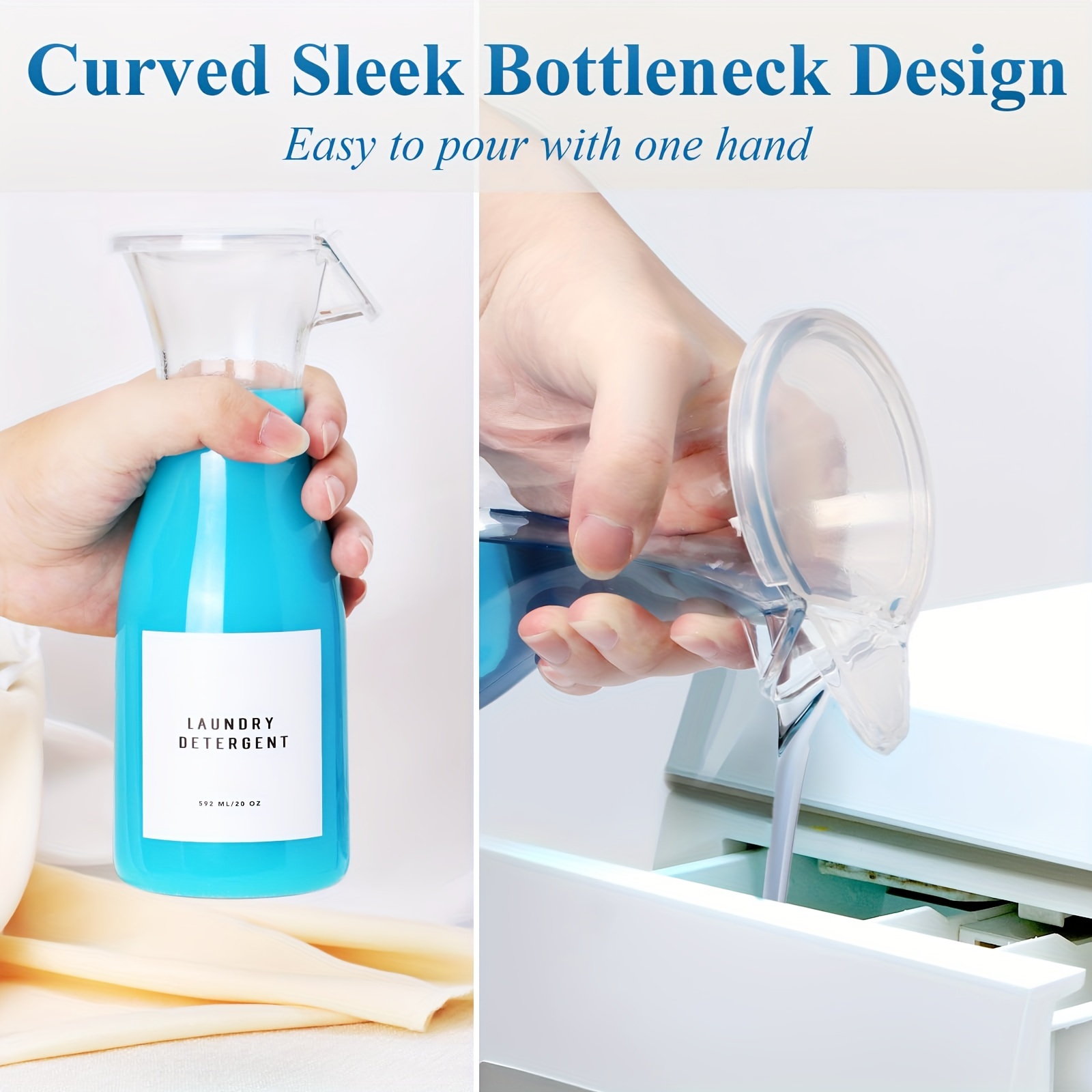 sturdy pet laundry detergent dispenser bottles waterproof Temu