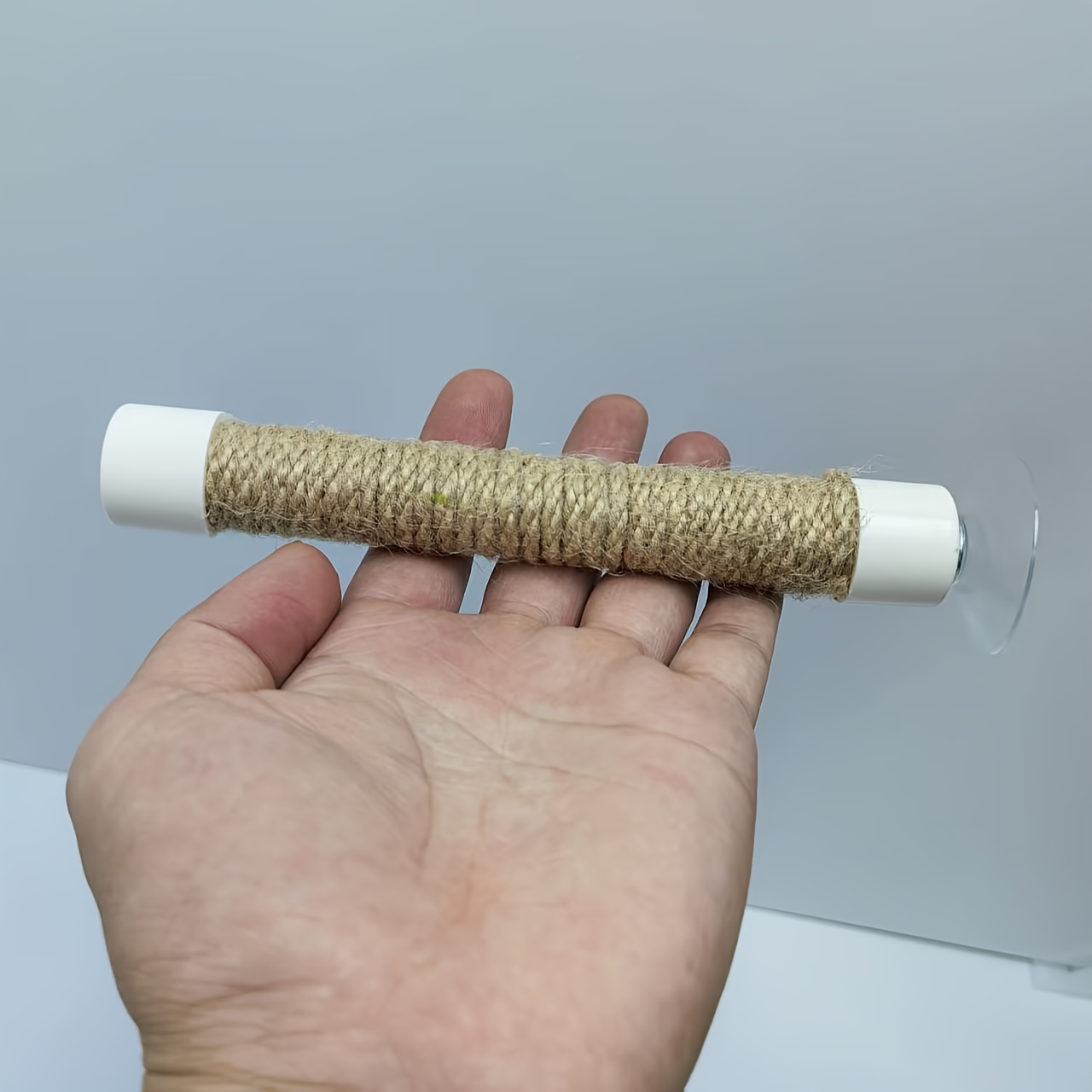 TEMU 1pc Perchoir à pince pour perroquet - Plateforme de et d'observation pour oiseaux, support de bain pour perroquet, forte aspiration, convient