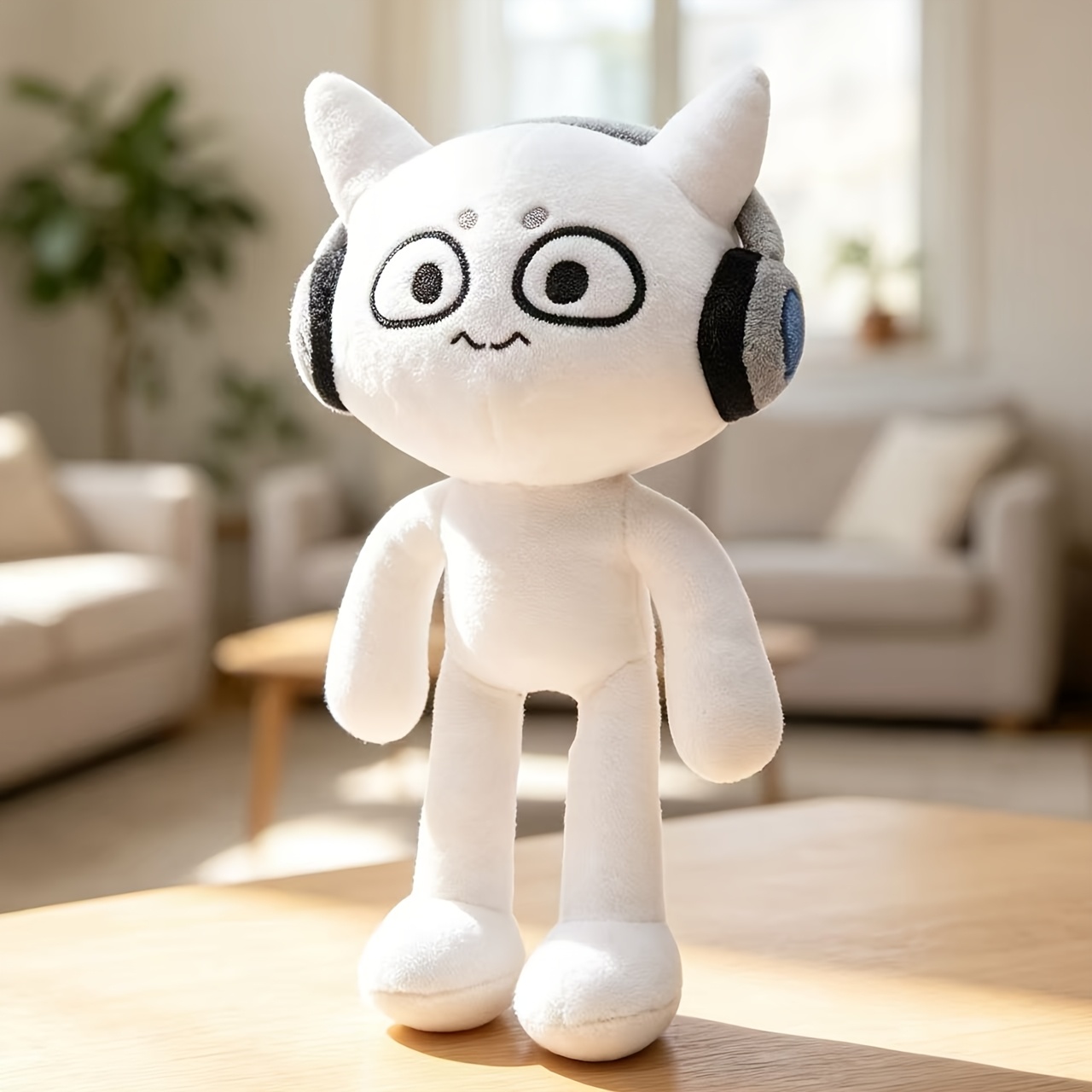 Chess Slowed Cat Plush Cartoon Toy