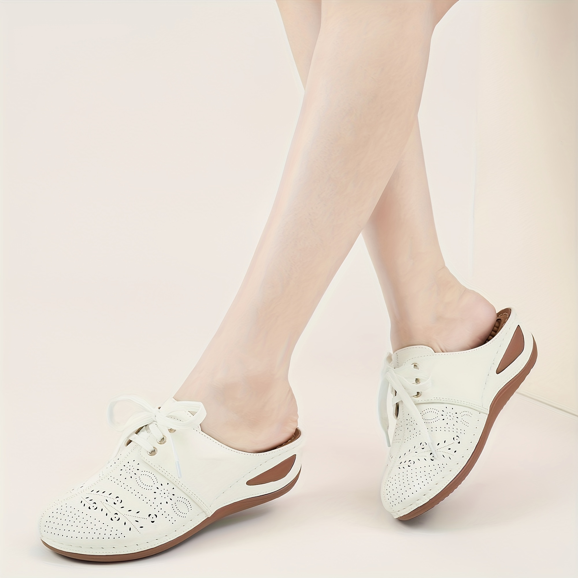 

Trendy Solid Color Thick Sole Sporty Sandals, Wear Resistance Non Slip Casual Slippers, Wedge Mesh Breathable Outdoor Slides