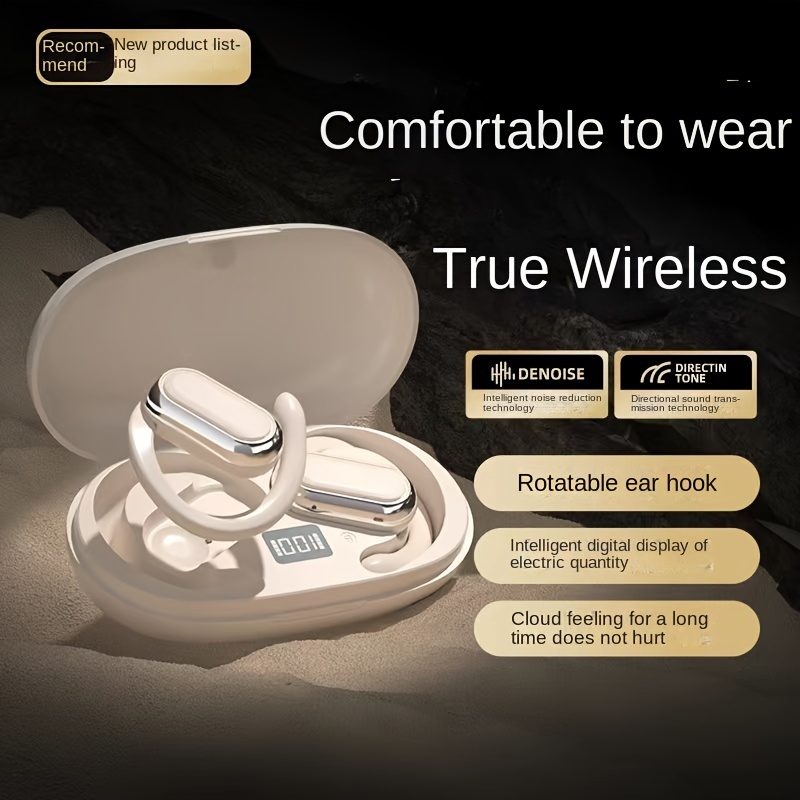 

Ear-mounted Wireless Headphones Are , Ear-, , Long- Calls Suitable For Apple Phones