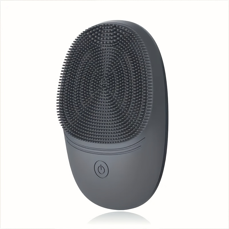 Electric Soft Silicone Facial Cleansing Brush, Vibration Face Cleansing Brush, Deep Cleansing