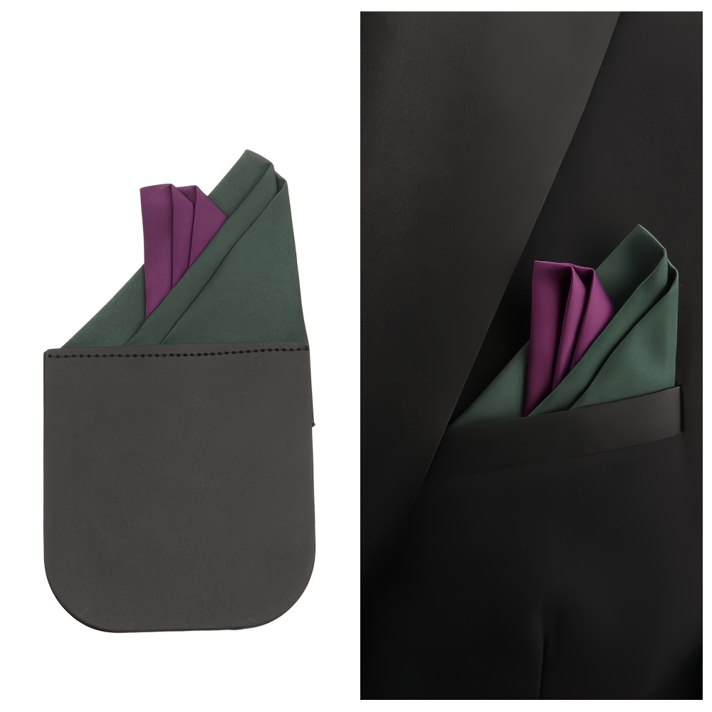 Men's Pre-formed No-Fold Pocket Square