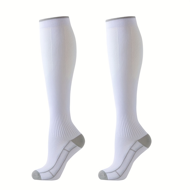 TEMU 1 Pair Of Compression Socks For Men And Women, Soft And Comfortable, Suitable For Outdoor Running, Rock Climbing, Hiking, Cycling, Indoor Yoga,