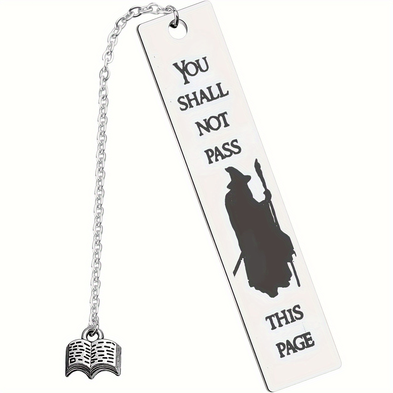 

You Shall Not Pass This Page Bookmark Bookish Gift For Fans Bookworm Bookmark Gift
