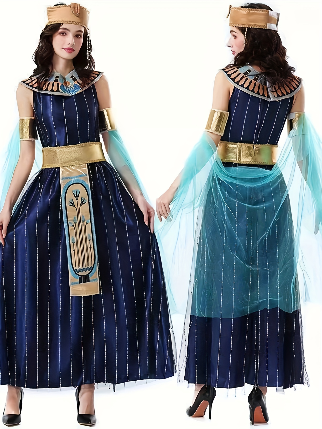 womens cleopatra costume greek roman egyptian - Temu Bahrain