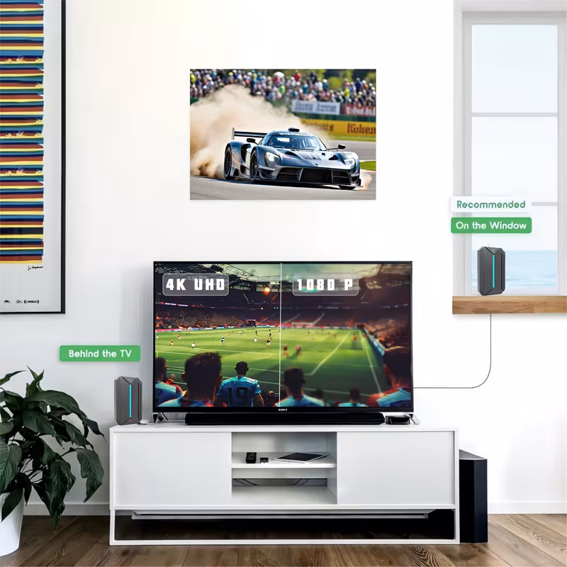 time investment allows you to channels permanently for free no internet required it features 360 reception and long distance reception mode with no monthly or it supports 1080p and is a Product details 1