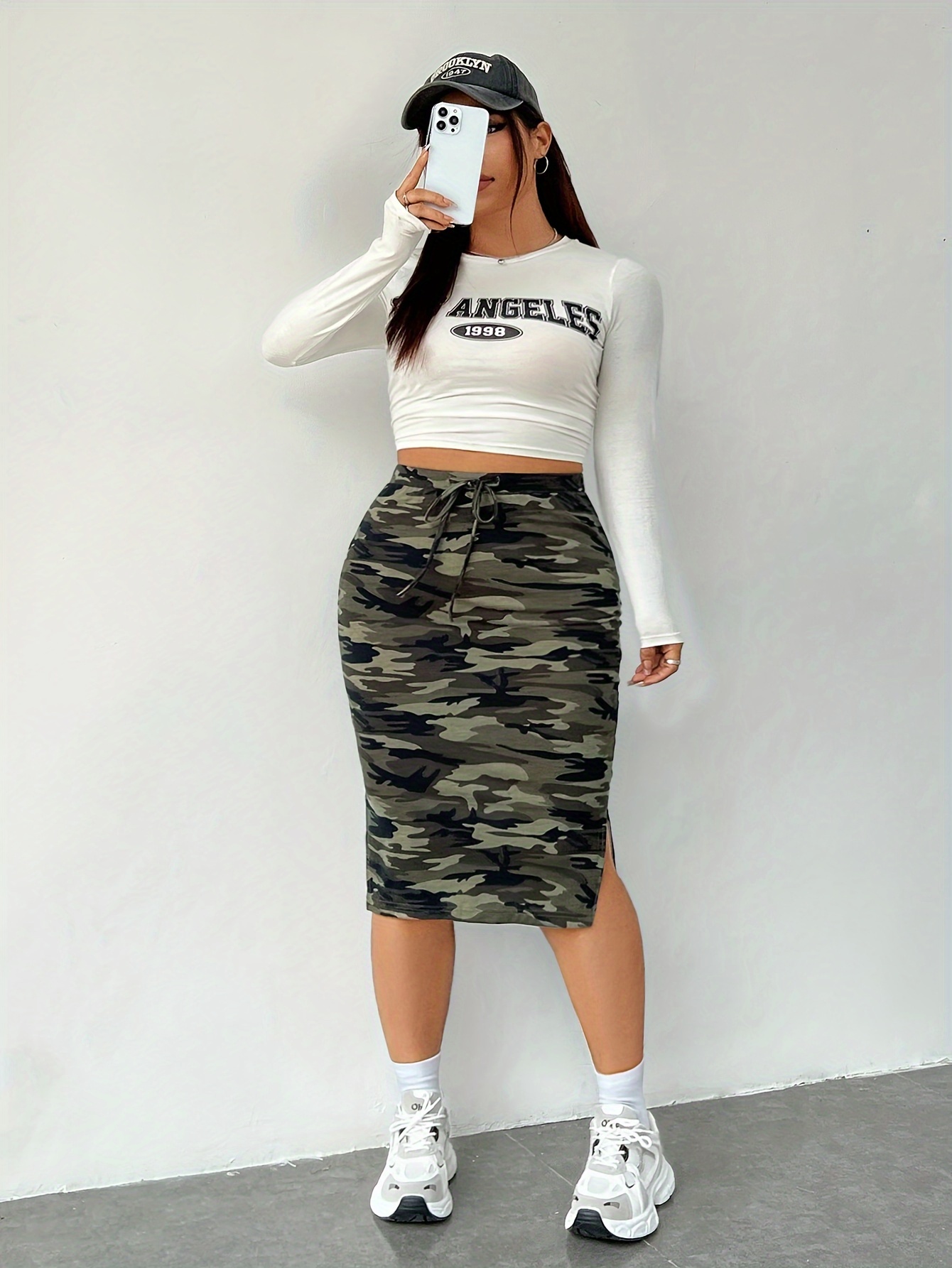 Camouflage skirt vest best sale