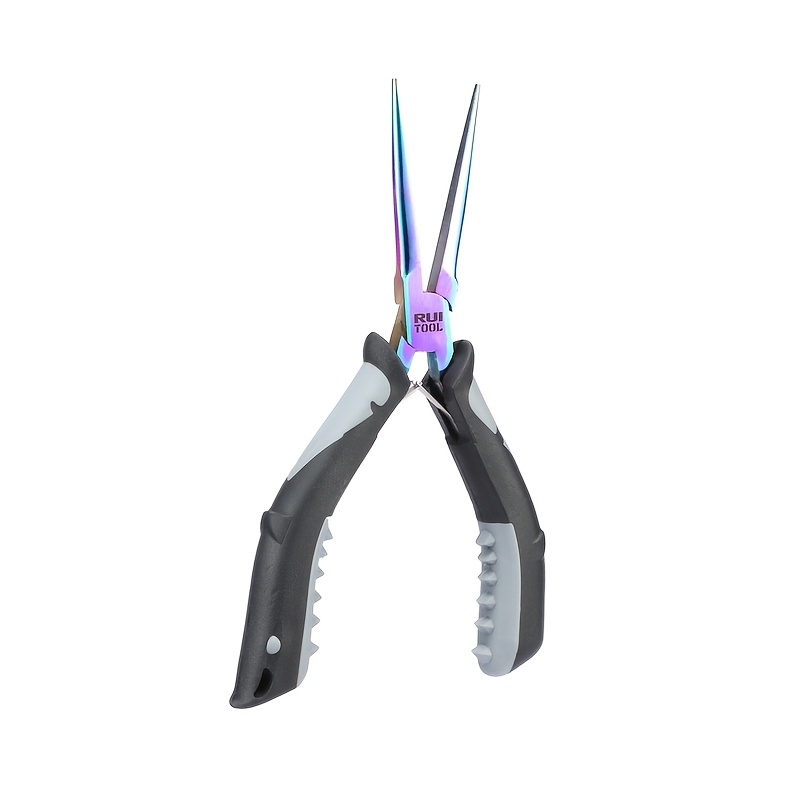 TEMU 3d Print Support Removal Needle Nose Pliers Ultra Fine Tip Coated Anti Slip Grip For Model Repair Demolding Craft Making
