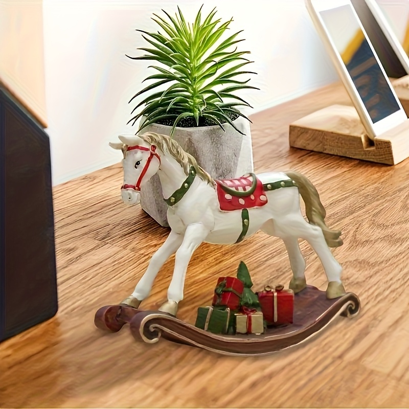 Christmas Decorative Gifts Resin Room Bookshelf Room Arrangement Ornaments For