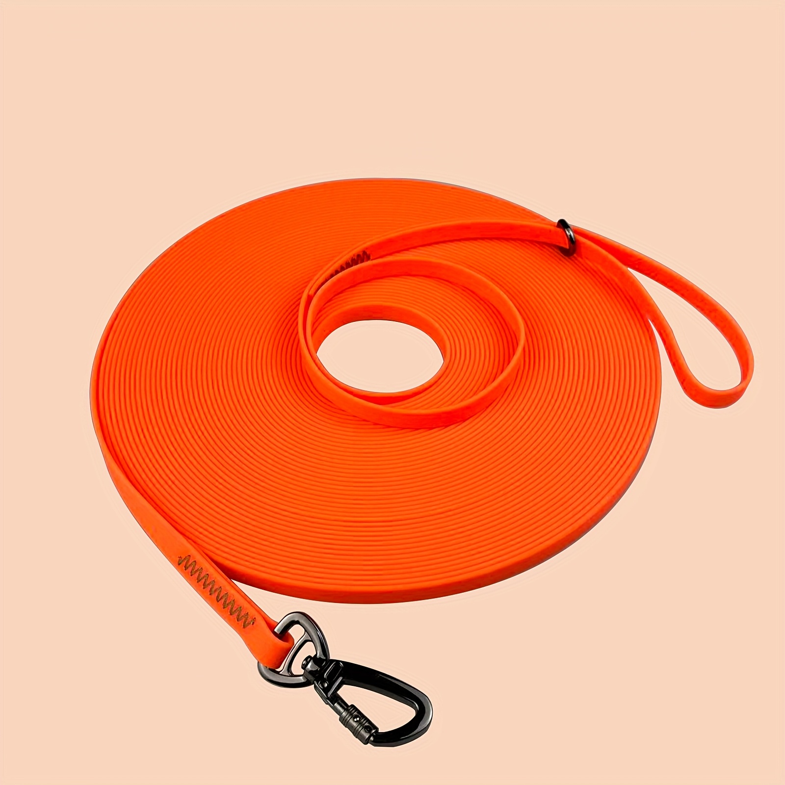 E-shop 15 Fuß, 33 Fuß, 50 Fuß, 66 Fuß PVC Hundeleine | Leicht zu reinigen, geeignet für das Training von kleinen, mittelgroßen und großen Hunden, ohne