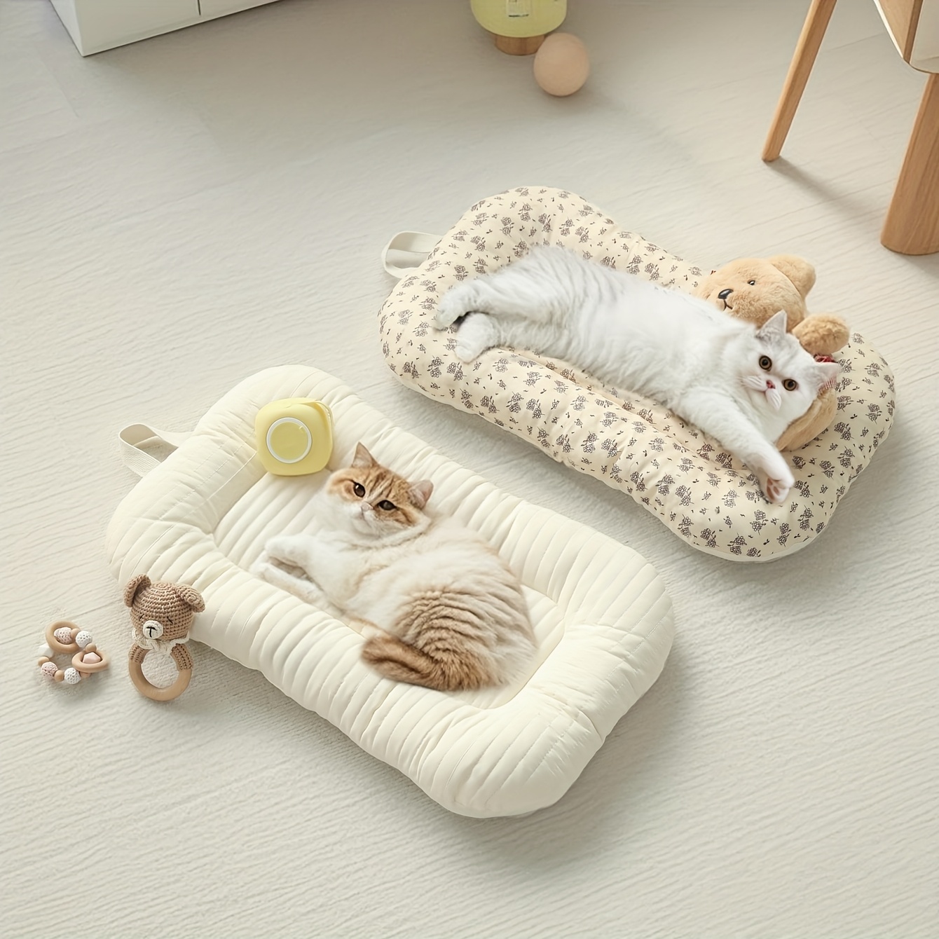 Tapis De Lit Pour Chien & Chat – Coussin Amovible, Lavable & Confortable - One PETS-TOP